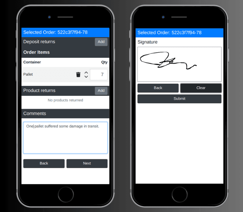 Delivery Documents App